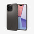 ACS06544 - iPhone 15 Pro Max Case Thin Fit in black showing the back